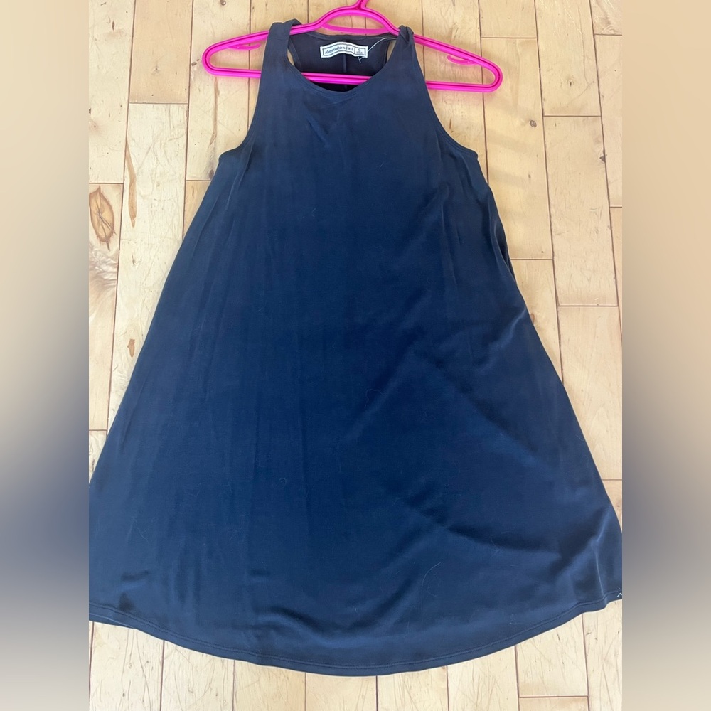 Abercrombie & Fitch Navy Sleeveless Mini Dress